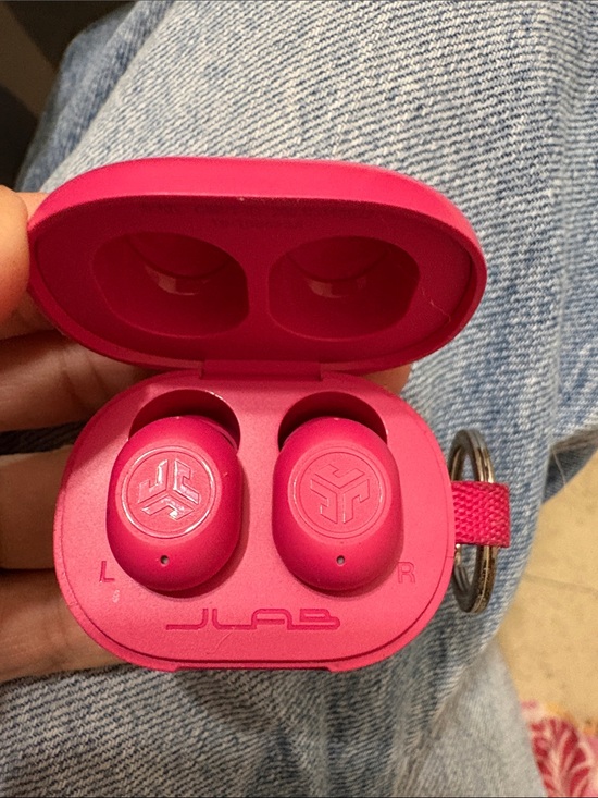 Jlab Other - JLab Hot Pink True Wireless Earbuds with Charging Case